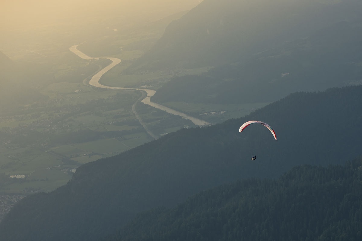 Patrick von Känel (SUI2) competes during the Red Bull X-Alps at the Wilder Kaiser mountain range, Austria on June 17, 2019.