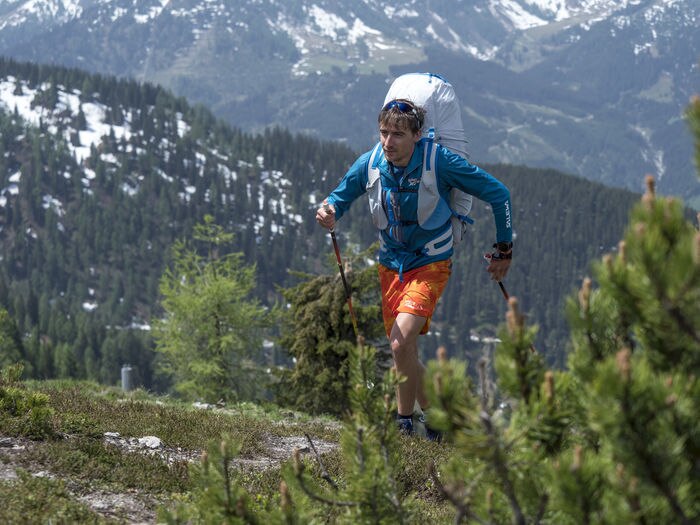 Maxime Pinot (FRA4) seen during the Red Bull X-Alps preparations in Wagrain, Austria on June 11, 2019