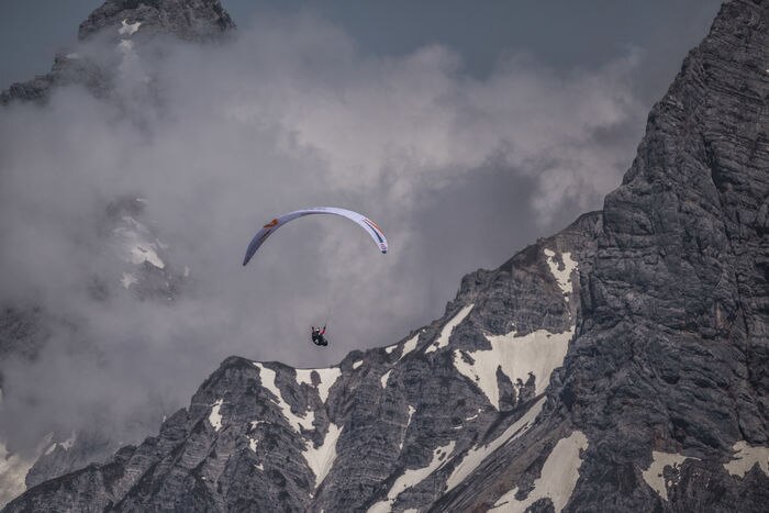 Simon Oberrauner (AUT2) competes during the Red Bull X-Alps at the Hochkönig, Austria on June 17, 2019.