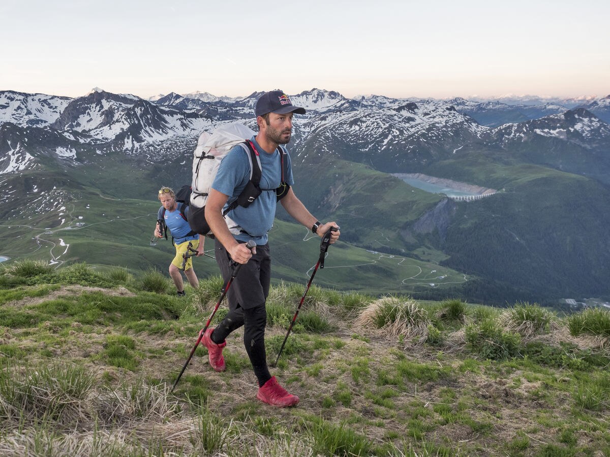 Tom de Dorlodot (BEL) seen during the Red Bull X-Alps in Chamonix, France on June 24, 2019