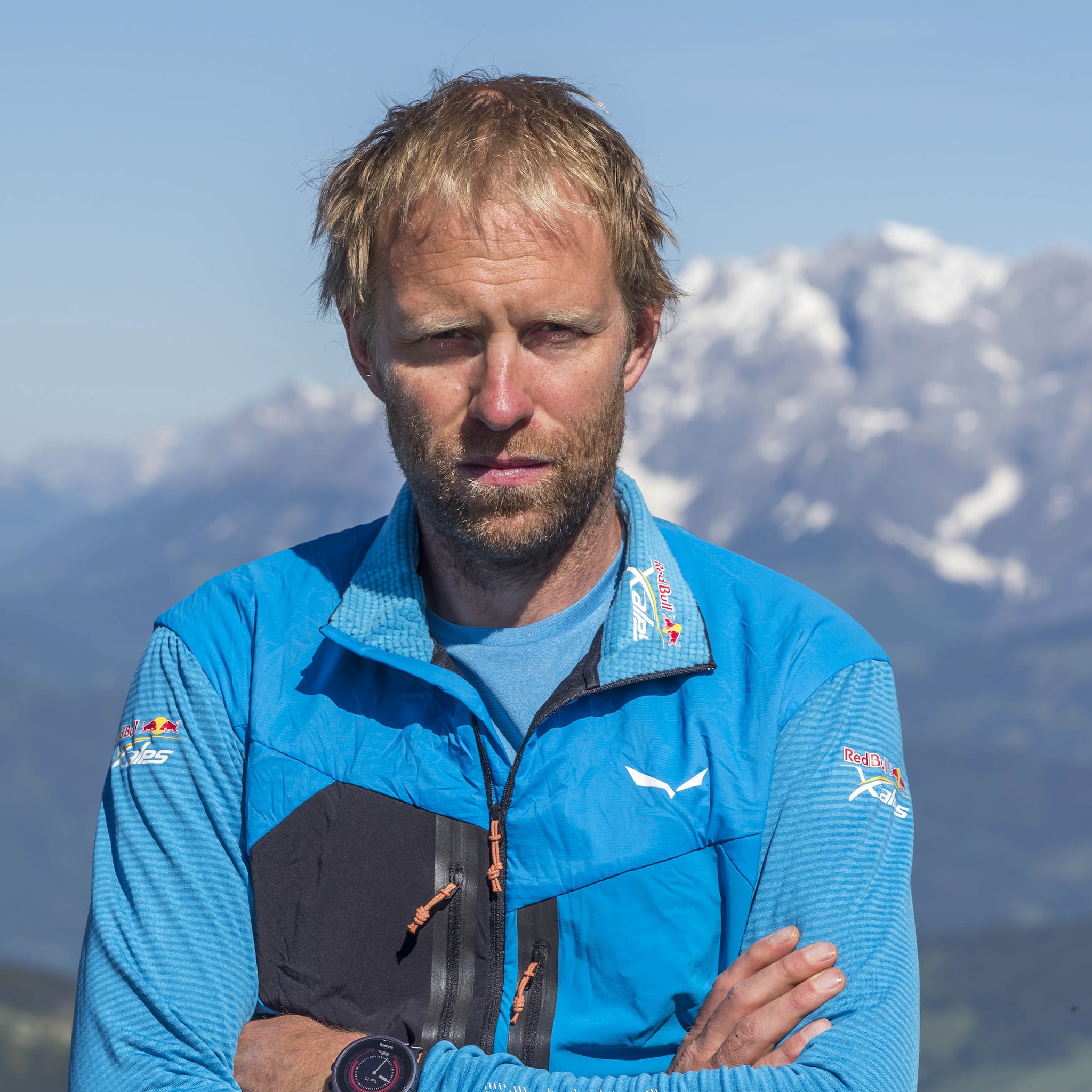 Ferdinand van Schelven (NED) poses for portrait during Red Bull X-Alps 2021 preparations in Wagrain, Austria on August 15, 2021