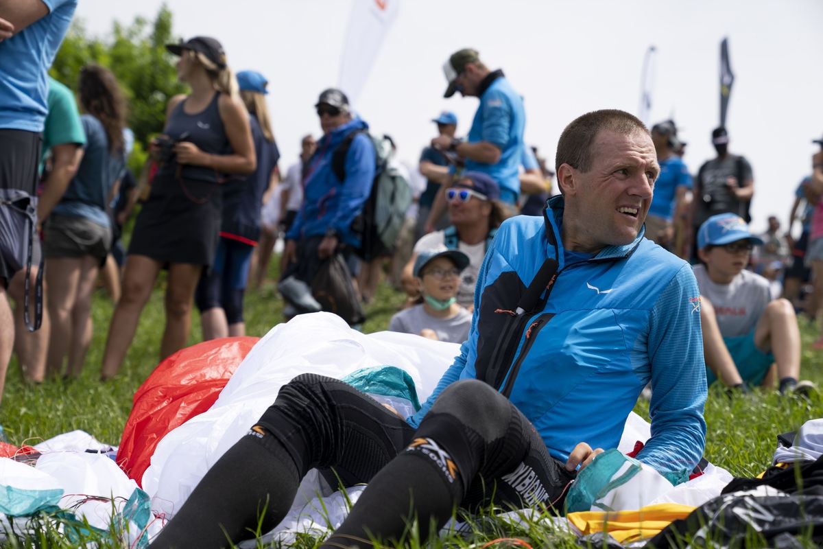 SUI1 performs during the Red Bull X-Alps in Salzburg, Austria on June 20, 2021.