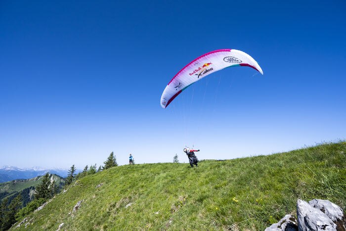ITA1 launch during Red Bull X-Alps on Hirschberg, Germany on June 22, 2021