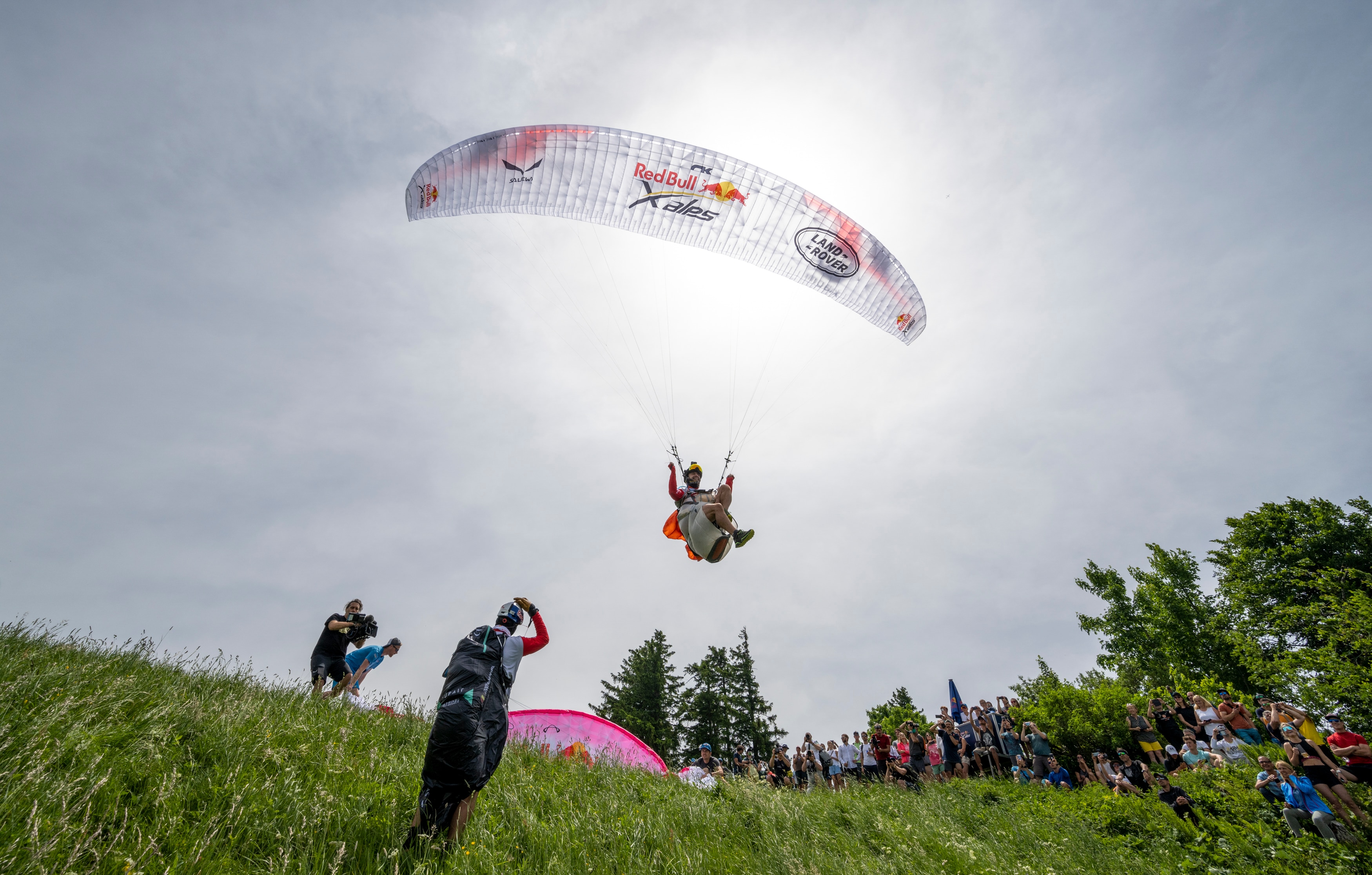 USA1 launch during Red Bull X-Alps on Gaisberg, Austria on June 20, 2021