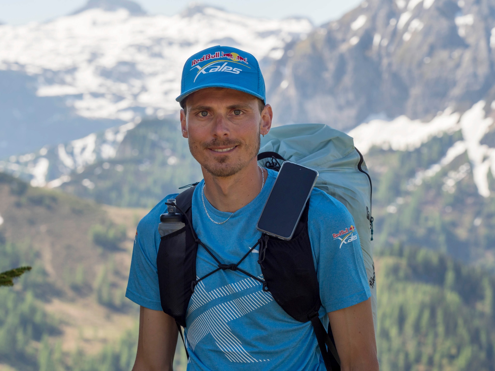 Damien Lacaze (FRA5) performs during Red Bull X-Alps 2021 preparations in Wagrain, Austria on August 16, 2021