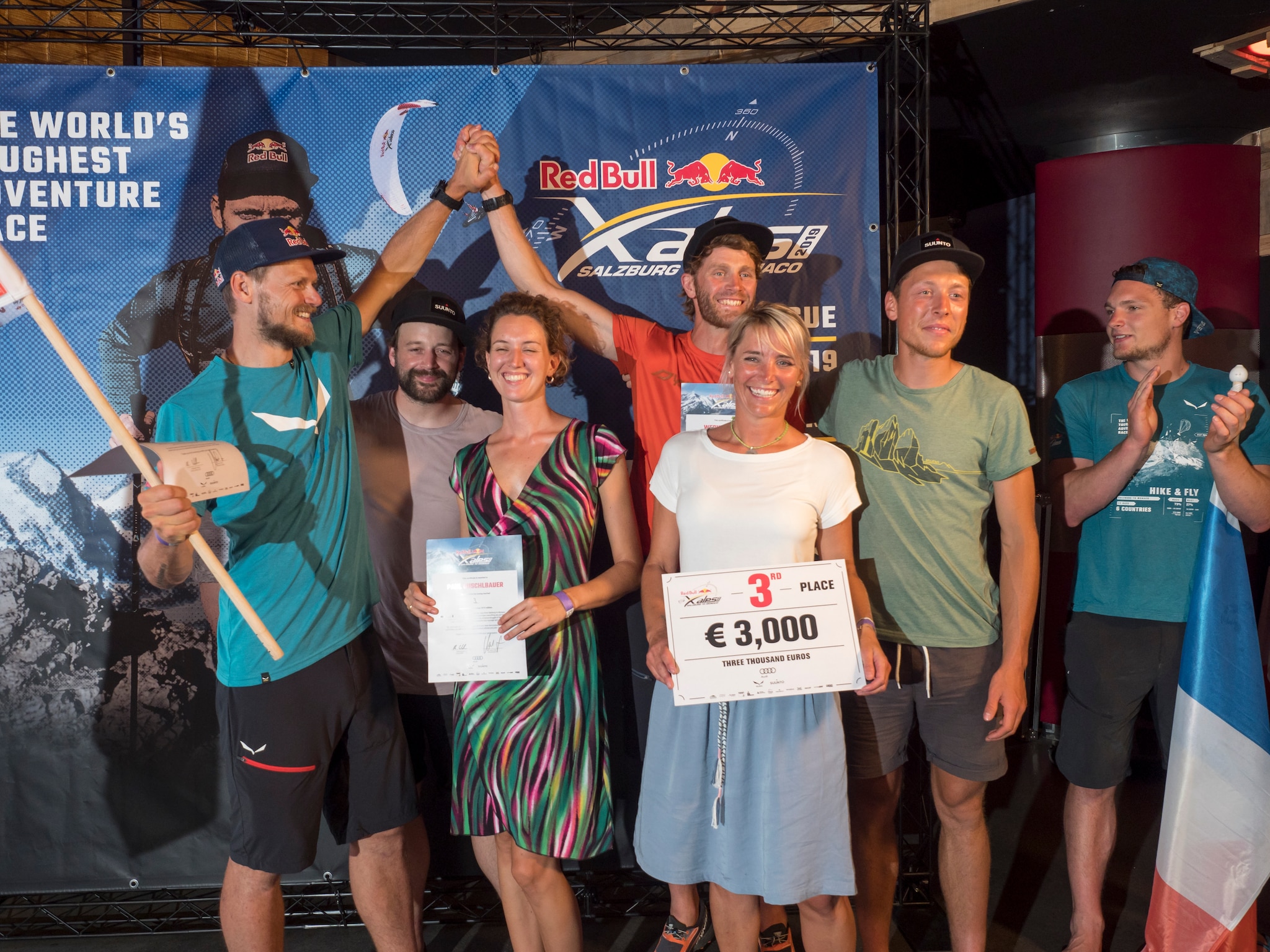 Paul Guschlbauer (AUT1) seen during the Red Bull X-Alps prize giving in Monaco on June 28, 2019