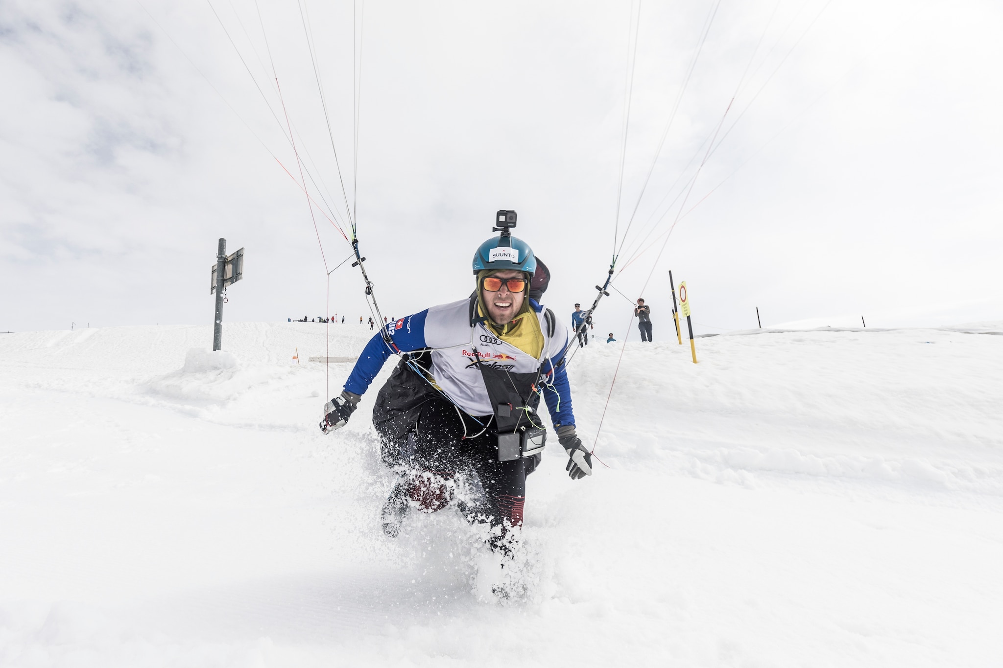 Patrick von Kaenel (SUI2) performs during the Red Bull X-Alps at Turnpoint 7, Switzerland on July 21, 2019