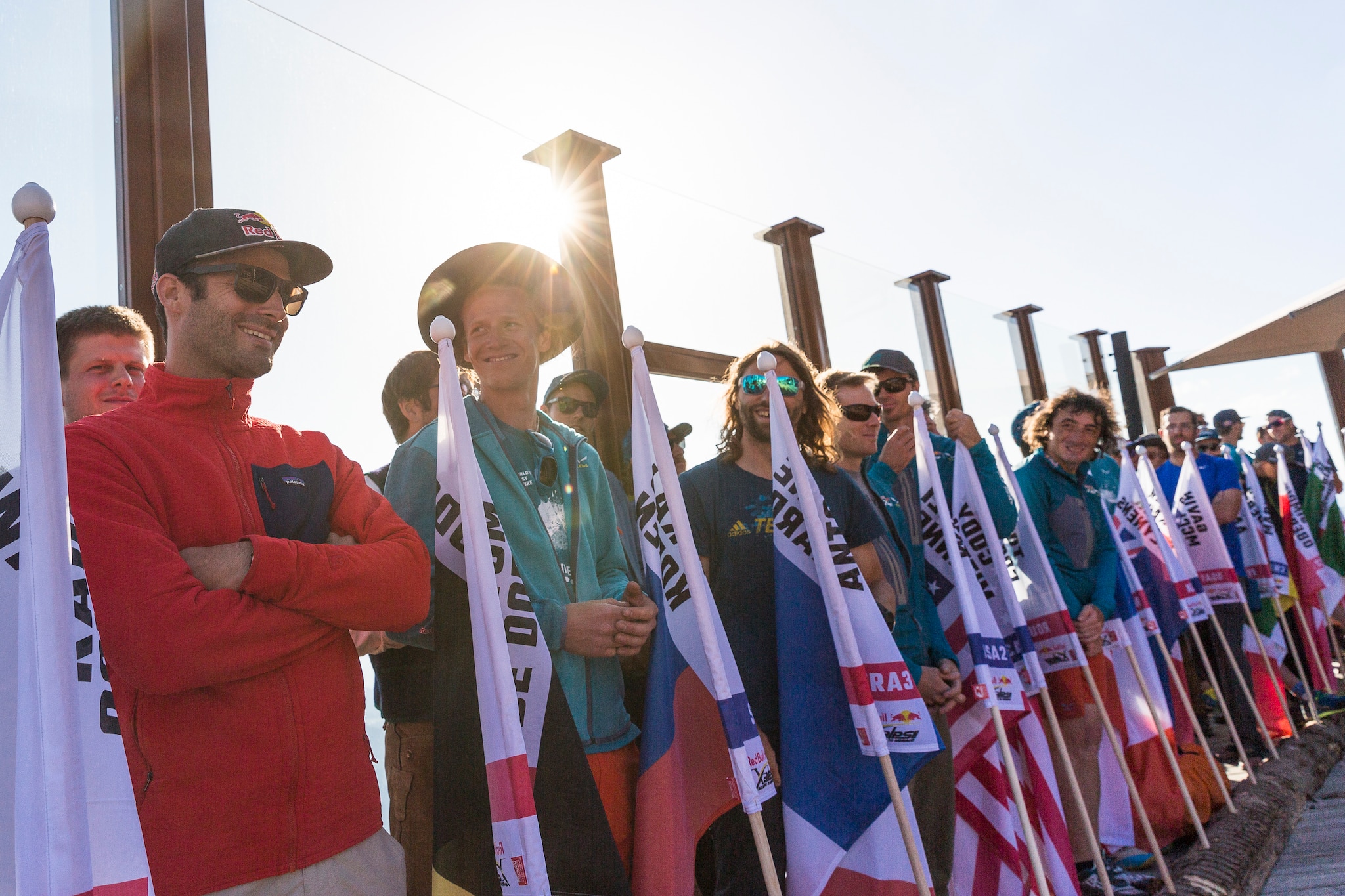 Athletes during the Red Bull X-Alps 2019 Welcome Dinner in Wagrain, Austria © zooom / Harald Tauderer