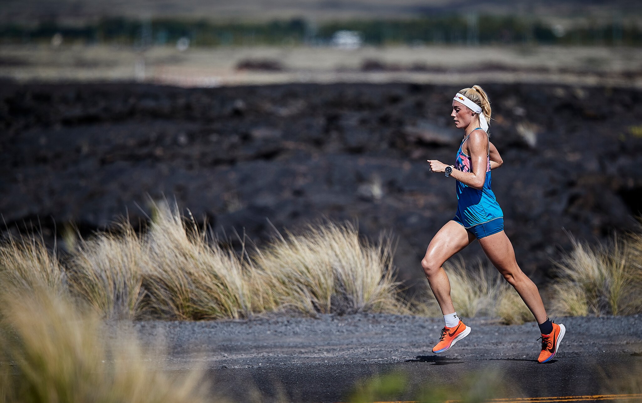 Lucy Charles Barclay is seen training before the IRONMAN World Championship in Kailua-Kona, Hawaii, United States on October 2, 2019. // James Mitchell / Red Bull Content Pool // SI201910110381 // Usage for editorial use only //