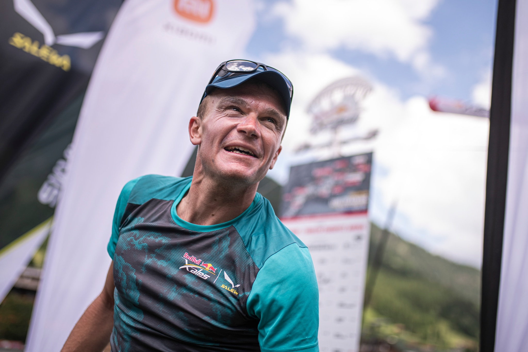 Benoit Outters (FRA2) seen in Lermoos prior to the Red Bull X-Alps, Austria on June 22, 2021.