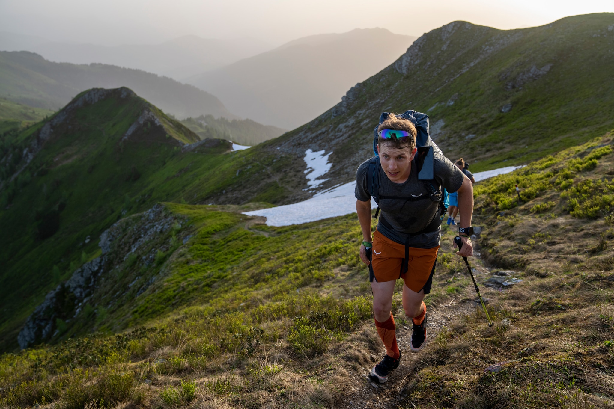 AUT2 performs during the Red Bull X-Alps in Kleinarl, Austria on June 21, 2021.