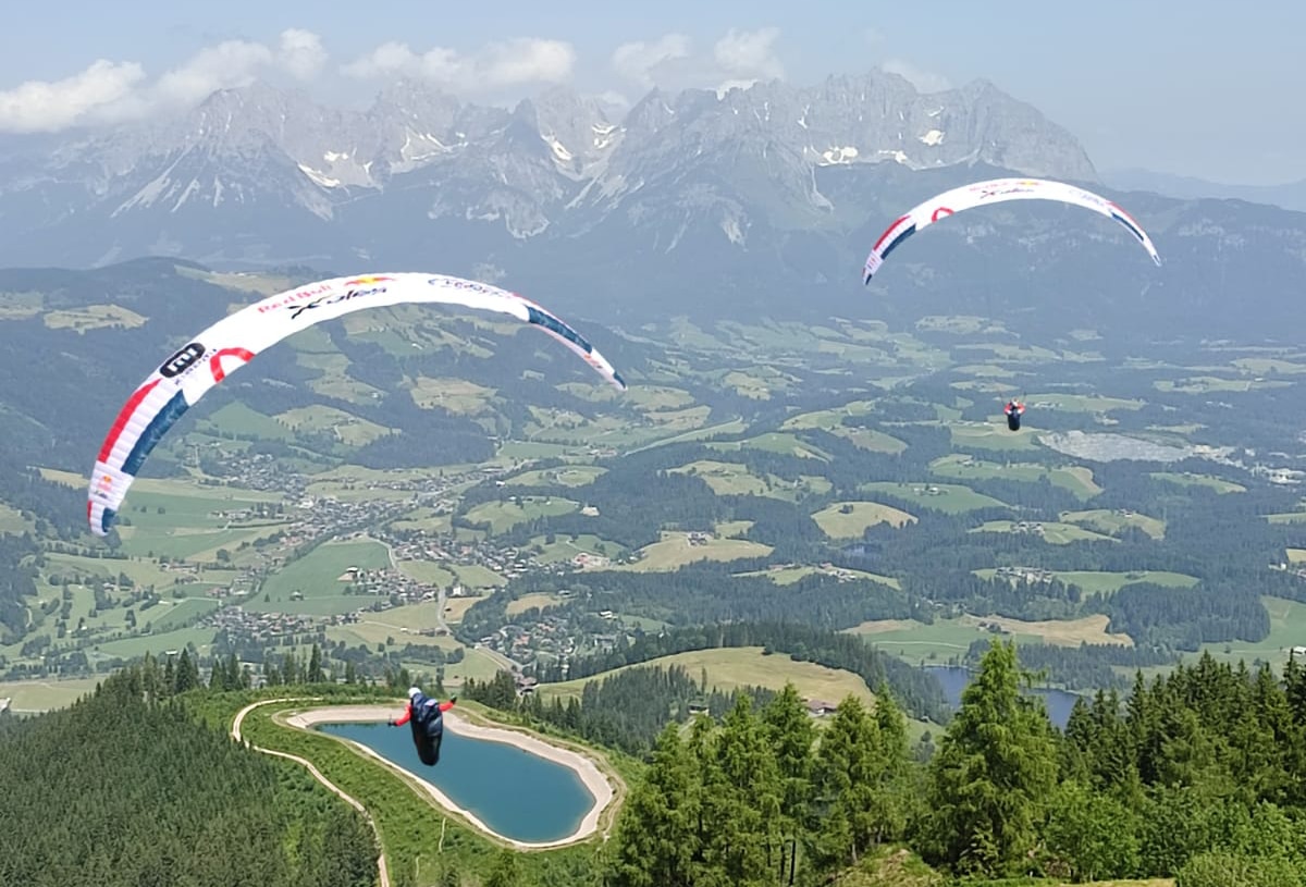 Red Bull X Alps 2021 Kitzbuehel take off day 2