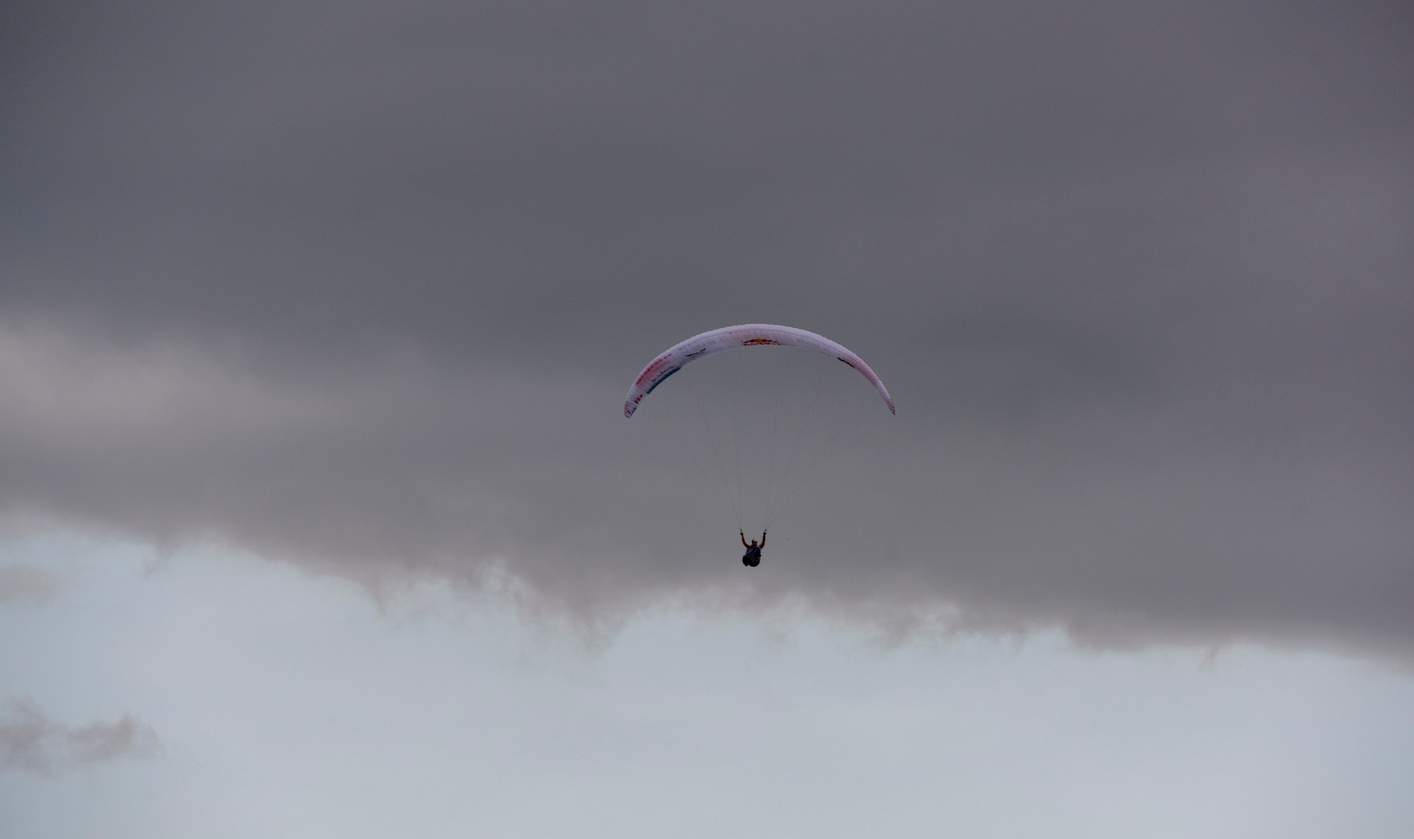 AUT1 flying during Red Bull X-Alps in Bayrischzell, Germany on June 21, 2021