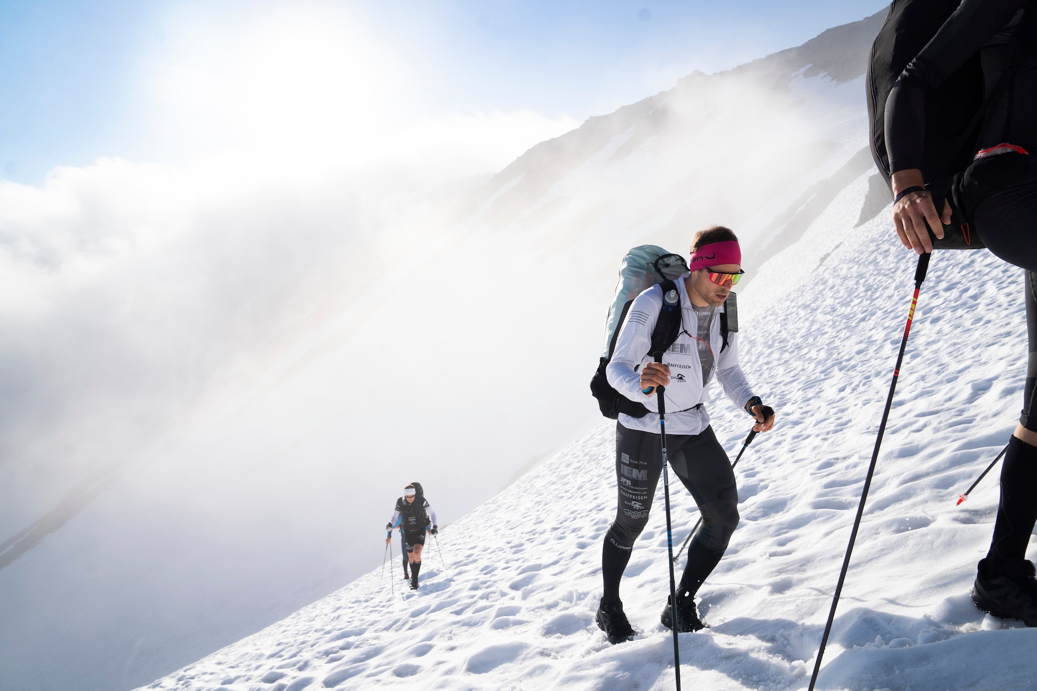 RBC performs during the Red Bull X-Alps in St. Christoph, Austria on June 23, 2021.