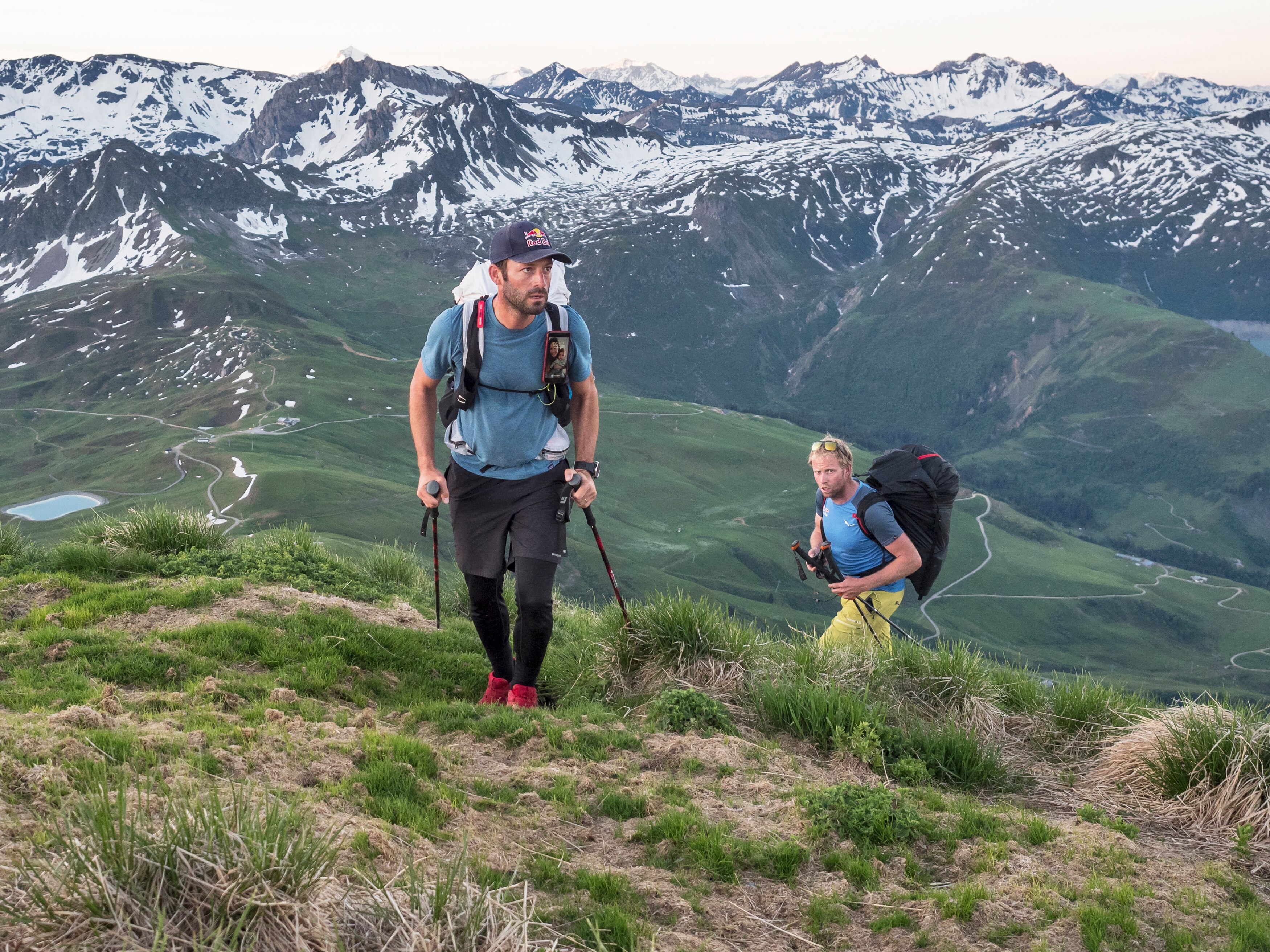 Tom de Dorlodot (BEL) seen during the Red Bull X-Alps in Chamonix, France on June 24, 2019