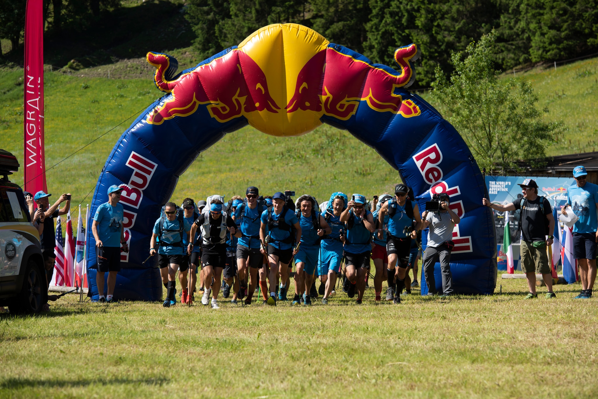 Red Bull X Alps 2021 Prologue start