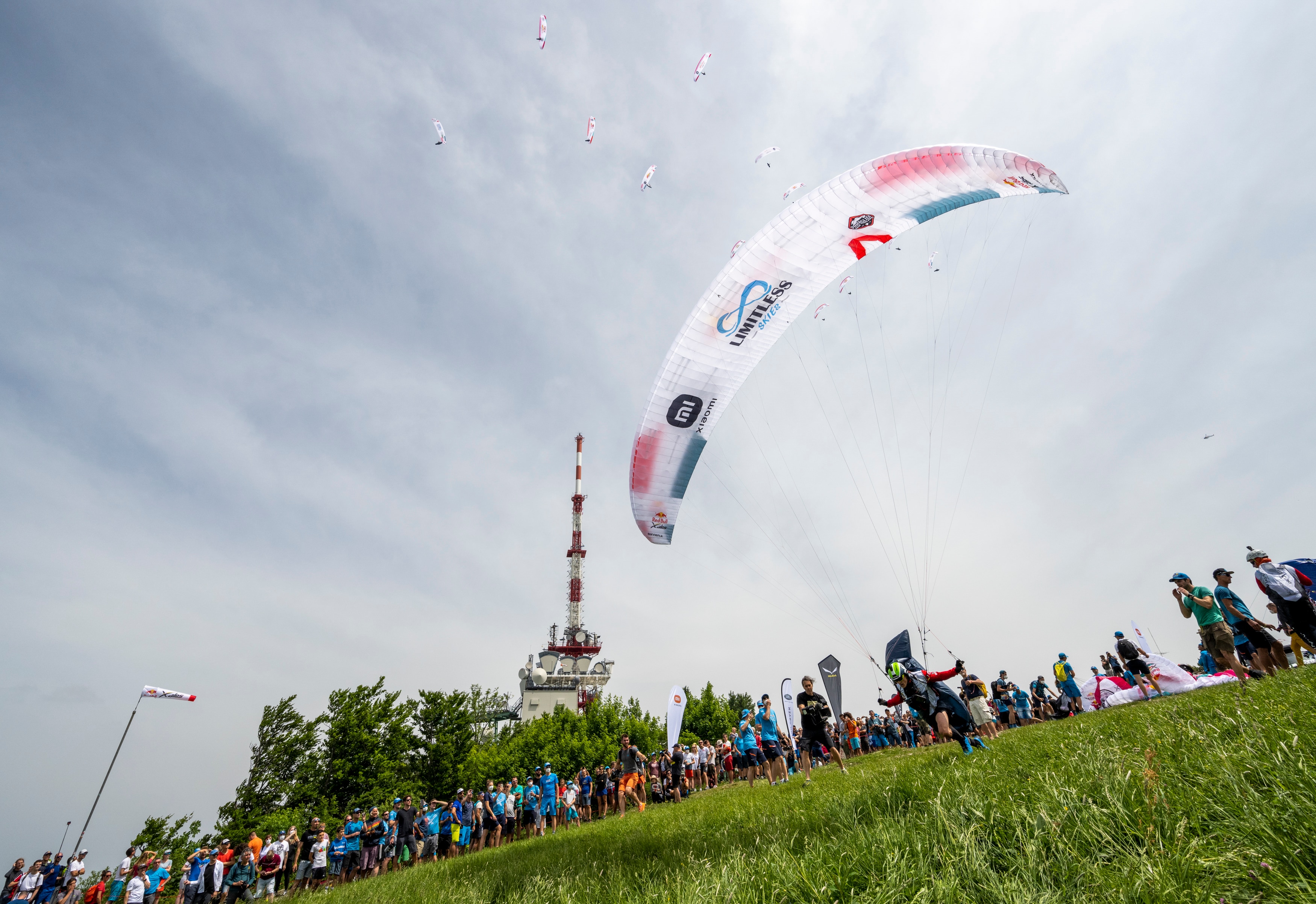 MEX launch Red Bull X-Alps on Gaisberg, Austria on June 20, 2021