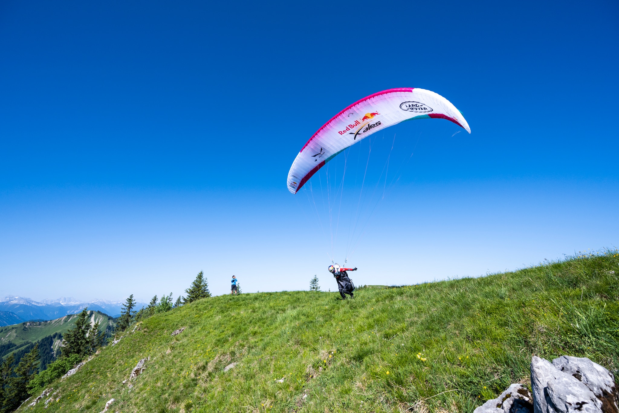 ITA1 launch during Red Bull X-Alps on Hirschberg, Germany on June 22, 2021