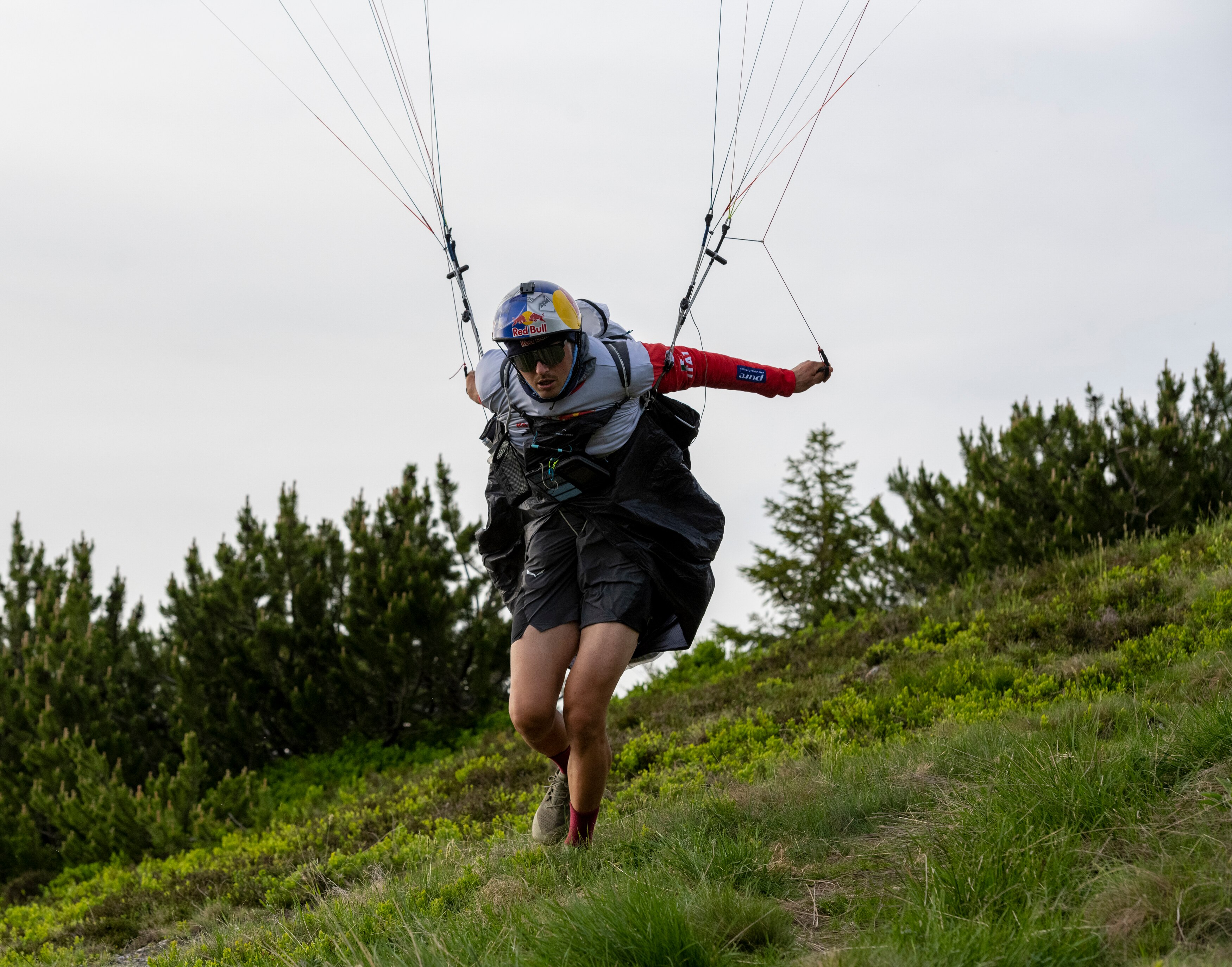 ITA1 launch during Red Bull X-Alps on Griessenkar, Austria on June 20, 2021