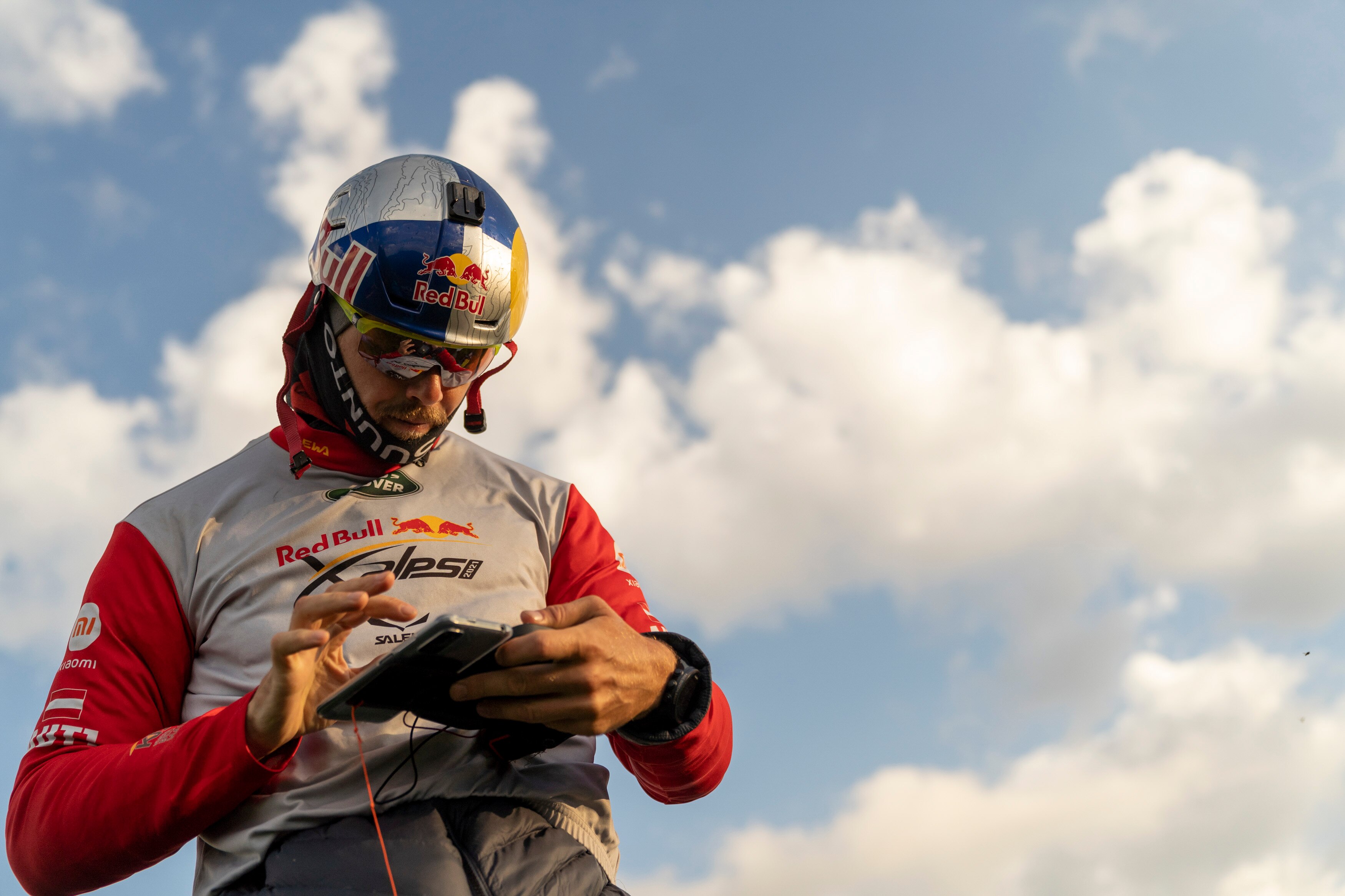 AUT1 performs during the Red Bull X-Alps in Santa Maria Maggiore, Italy on June 29, 2021.