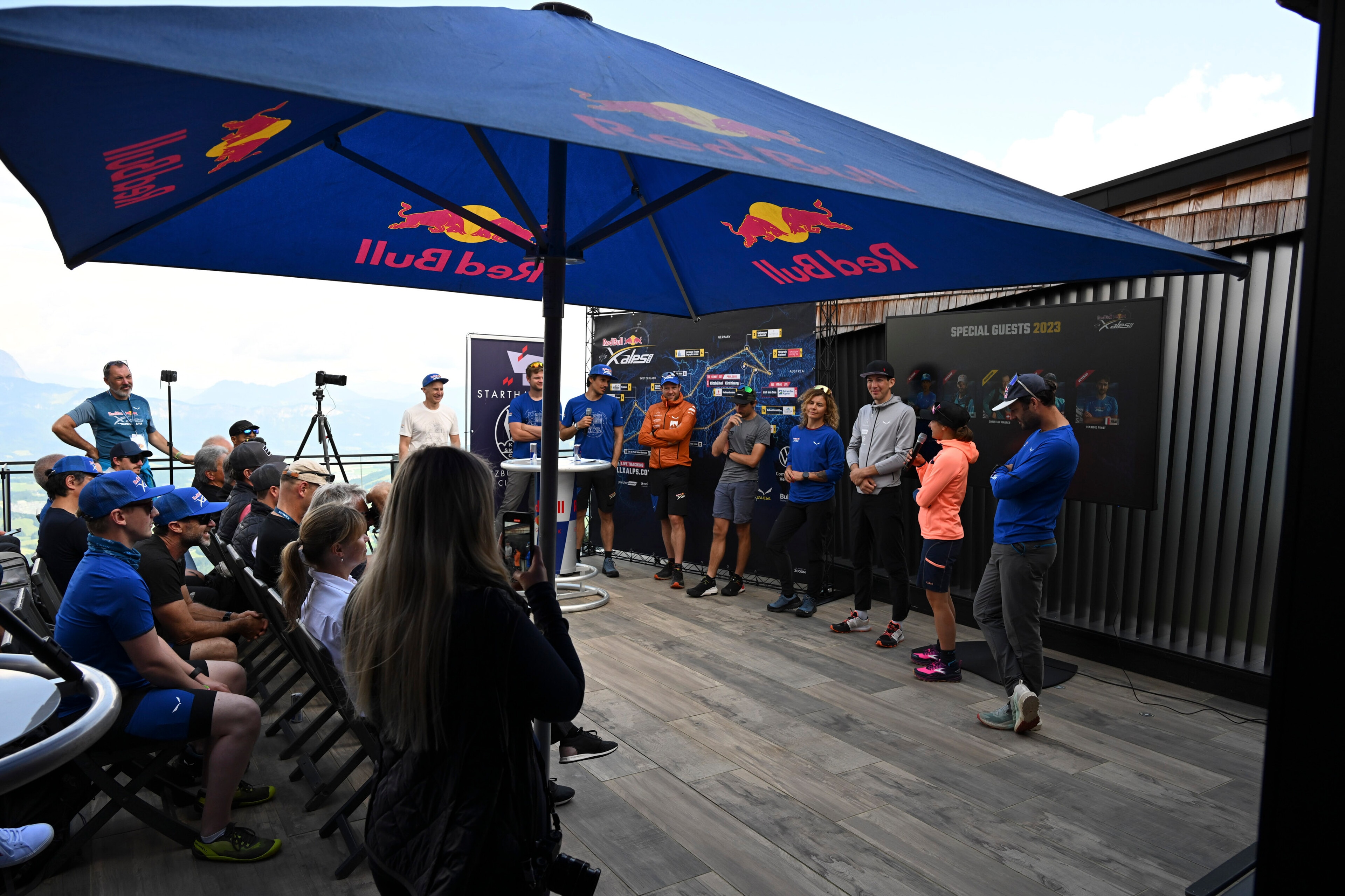 Red Bull X Alps 2023 pressconference AG