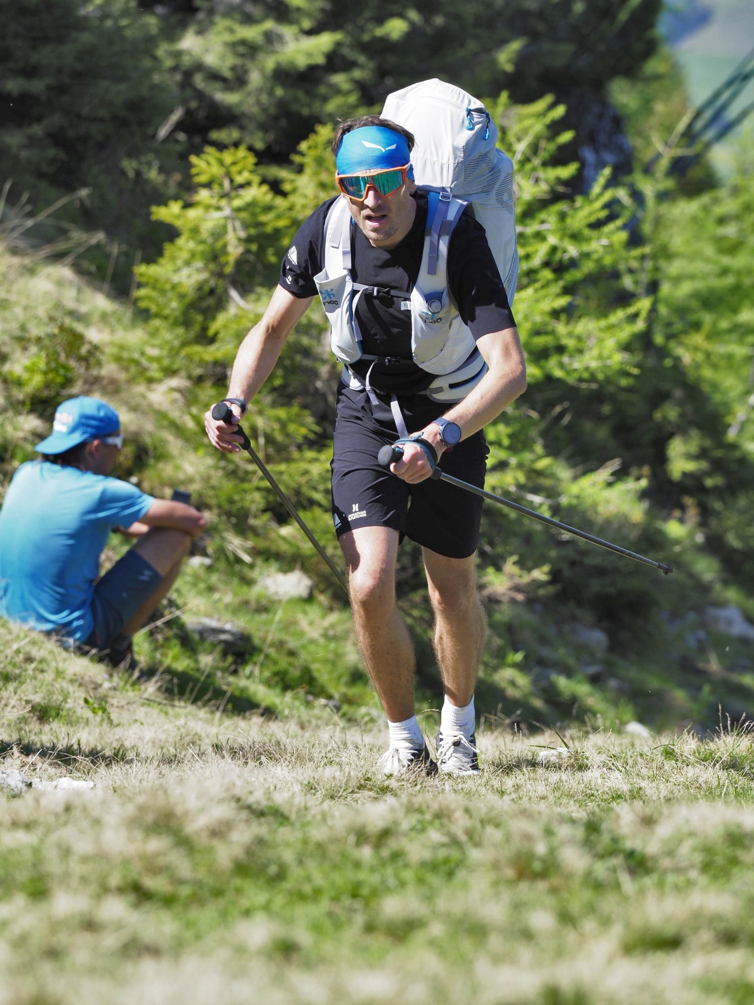 Maxime Pinot (FRA1) performs during Red Bull X-Alps 2021 prologue in Kleinarl, Austria on August 17, 2021