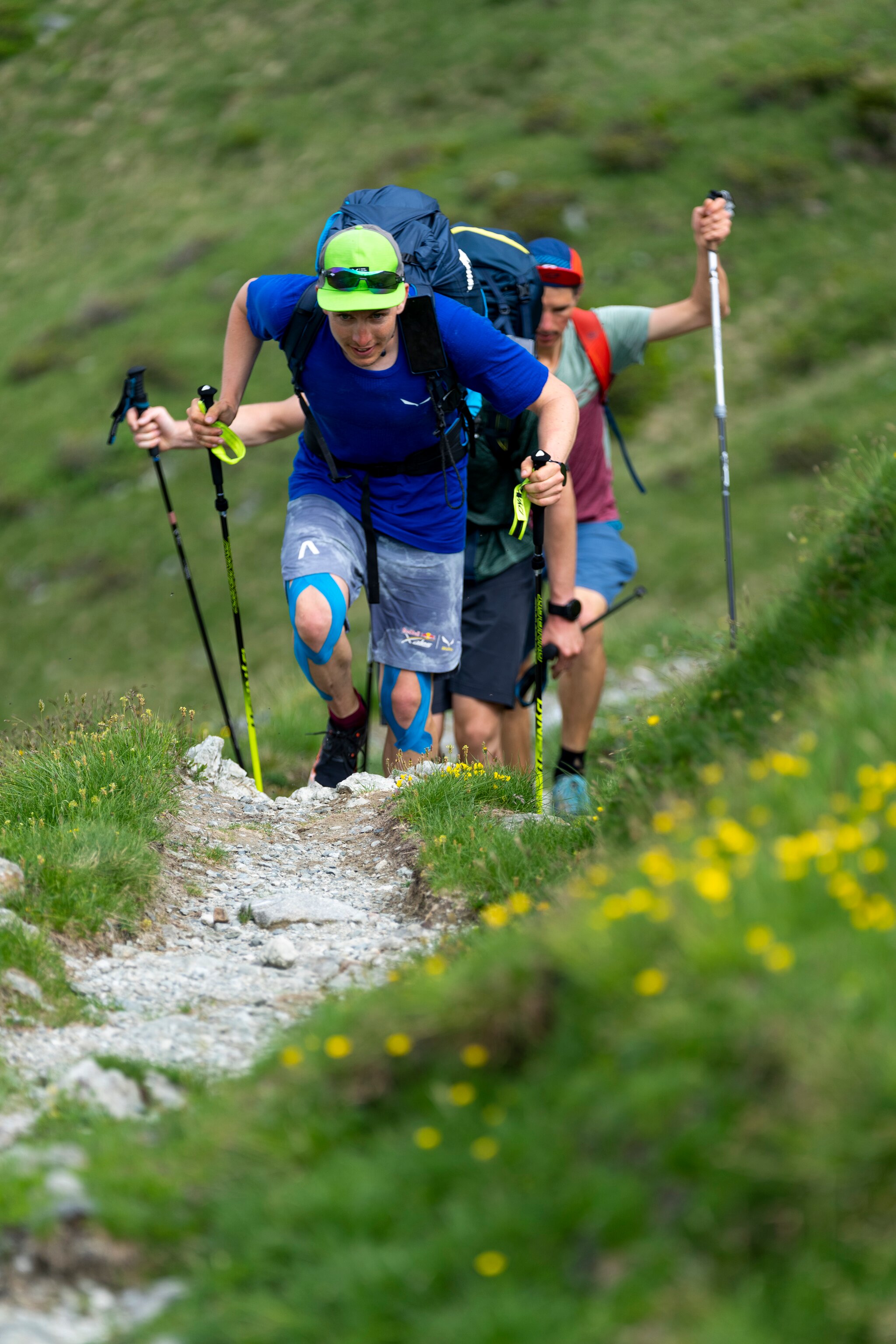 AUT2 performs during the Red Bull X-Alps in Carena, Switzerland on June 28, 2021.